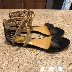 Dolce Vita Lace-Up Sandals